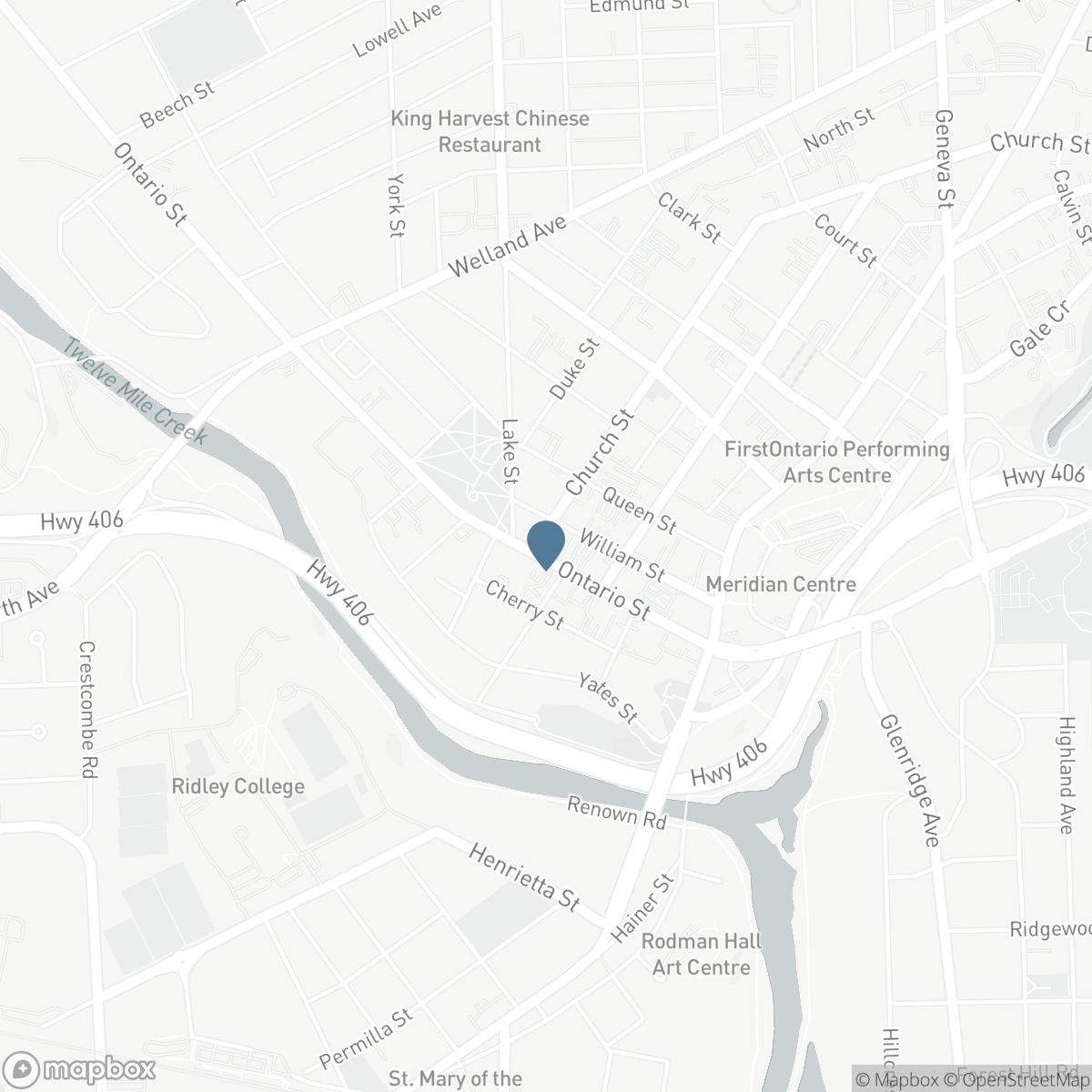 58 ONTARIO STREET, St. Catharines, Ontario L2R 5J4